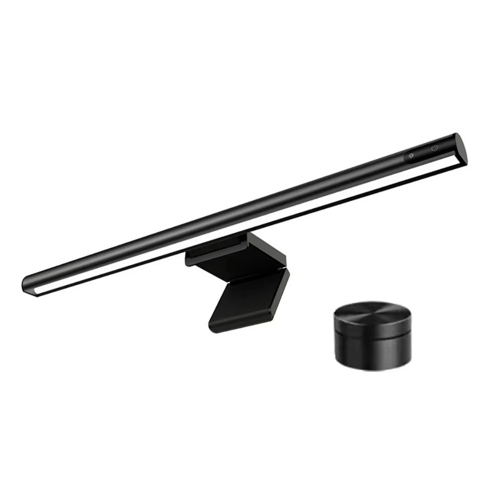 Luxury Monitor Screen Light Bar with Wireless Remote Control, Eye Protection LED Desk Lamp, Hanging Display Light for PC & Office Use