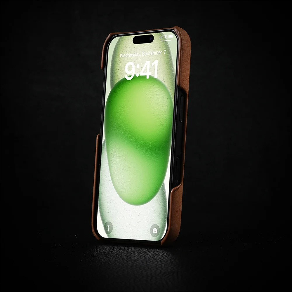 Luxury Sheepskin MagSafe iPhone Case — 3D Slim Protective Cover, Anti-Fingerprint, Anti-Scratch, Dustproof, Matte Finish, Lightweight Full Coverage