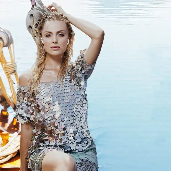 Luxury True Wireless Earbuds, Bluetooth Noise Cancelling In-Ear Headphones with HiFi Stereo & Waterproof Design