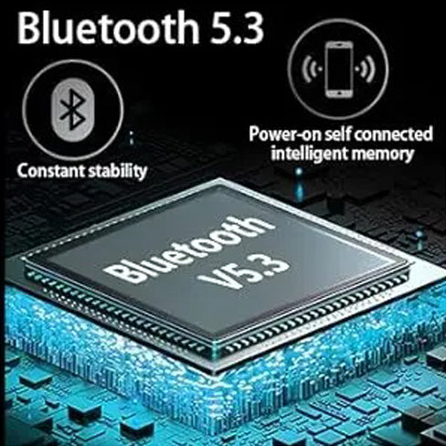 Luxury True Wireless Earbuds, Bluetooth Noise Cancelling In-Ear Headphones with HiFi Stereo & Waterproof Design