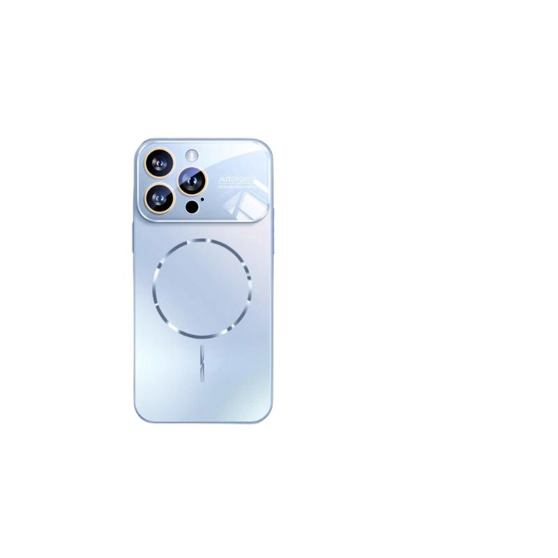 Luxury iPhone Case — AG Nano Matte Hard Back Magnetic Cover with Anti-Fingerprint Acrylic Design & MagSafe Wireless-Charging Support