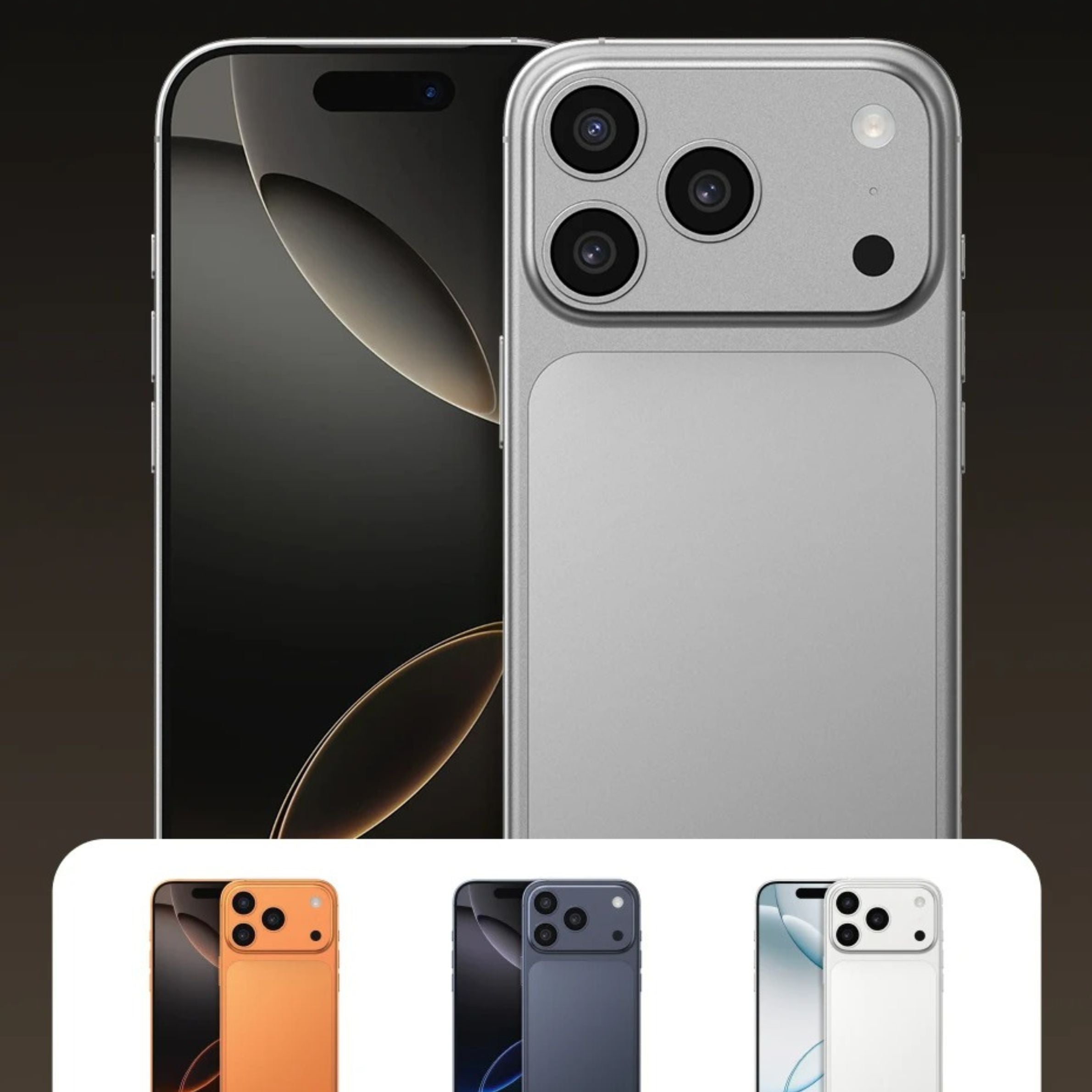 Luxury iPhone Case — Aramid Fiber Slim Hard Cover with Military-Grade Protection, Matte Black Finish, Shockproof and Durable Design