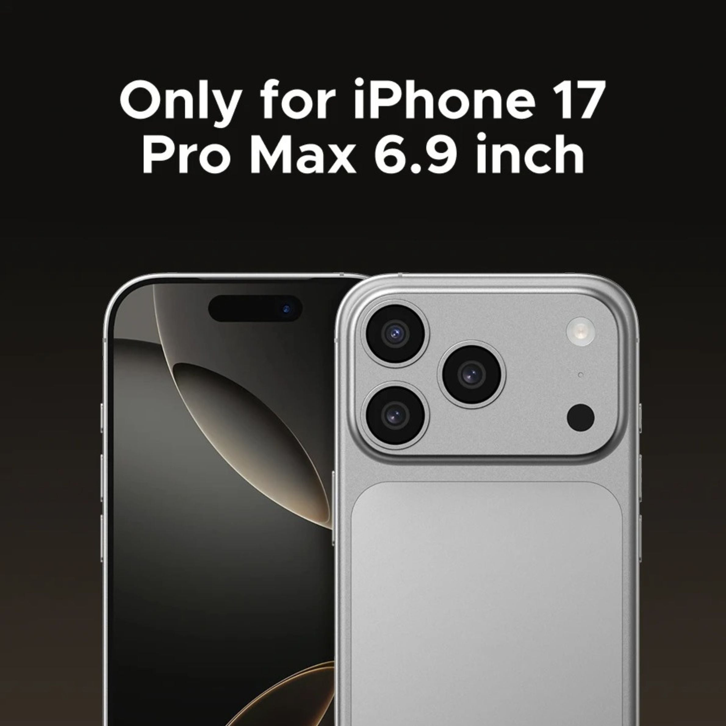 Luxury iPhone Case — Aramid Fiber Slim Hard Cover with Military-Grade Protection, Matte Black Finish, Shockproof and Durable Design