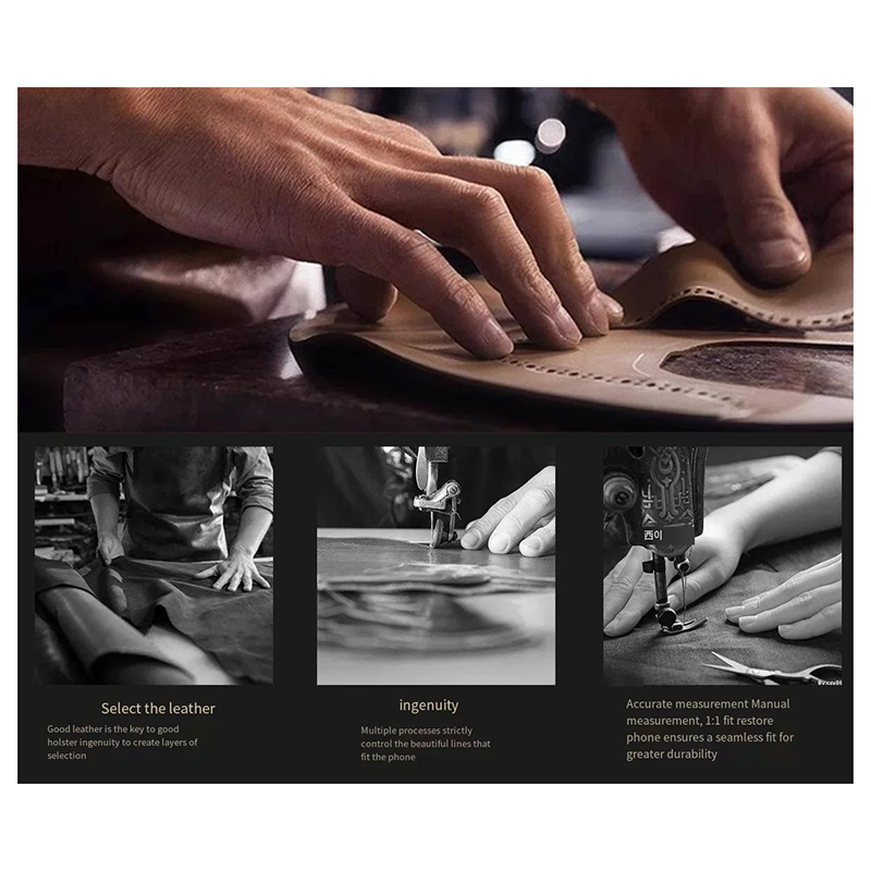 Luxury iPhone Case — Business Leather Magnetic Full-Coverage Shockproof PU Leather Cover, Non-Slip Protection