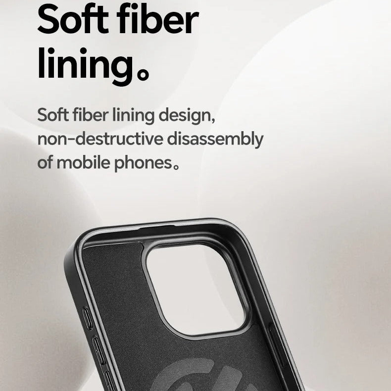 Luxury iPhone Case — Card Holder Bag with Matte Shockproof Leather Cover, Anti-Fingerprint Anti-Scratch Half-Wrapped PC+TPU Design, Textured Letter Finish