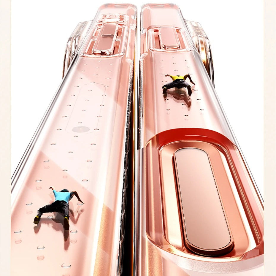 Luxury iPhone Case — Clear MagSafe Magnetic Cover with Ultra-Thin Anti-Yellowing PC Design, Strong N54 Magnets and Shockproof Grip Protection