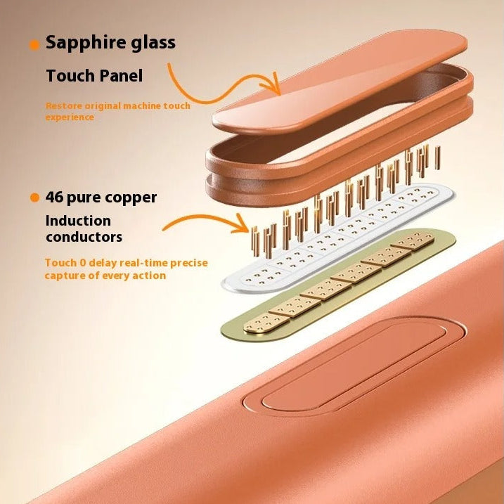 Luxury iPhone Case — Creative AI Intelligent Camera Button Clear Armor Magnetic Protective Cover for Full Protection