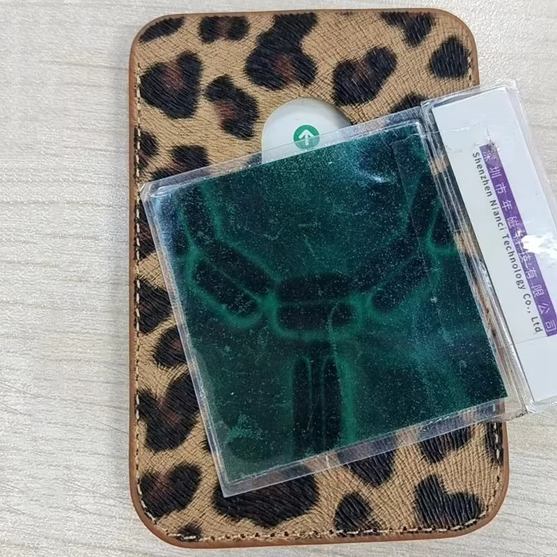 Luxury iPhone Case — Cross-Grain Magnetic MagSafe Cover with Card Holder, Shockproof PC+TPU Protection and Lightweight Non-Slip Design