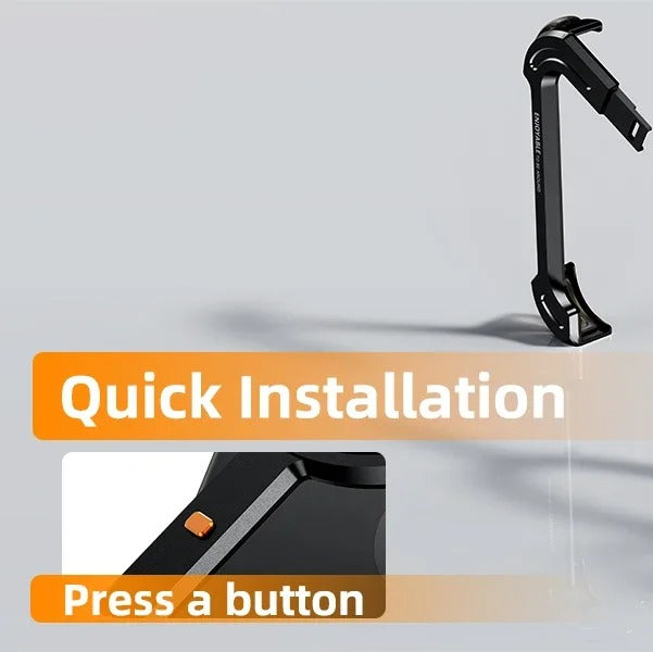 Luxury iPhone Case — MagSafe Aluminum Alloy Metal Bumper with 360° Rotatable Stand, Ring Holder & Shockproof Protection