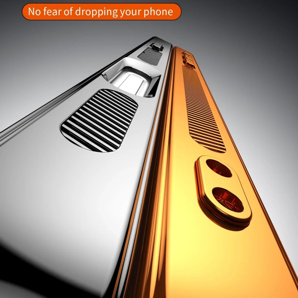 Luxury iPhone Case — MagSafe Matte Plating Cover with Full-Lens Protection, Shockproof Anti-Fingerprint Design and Non-Slip Dustproof Finish