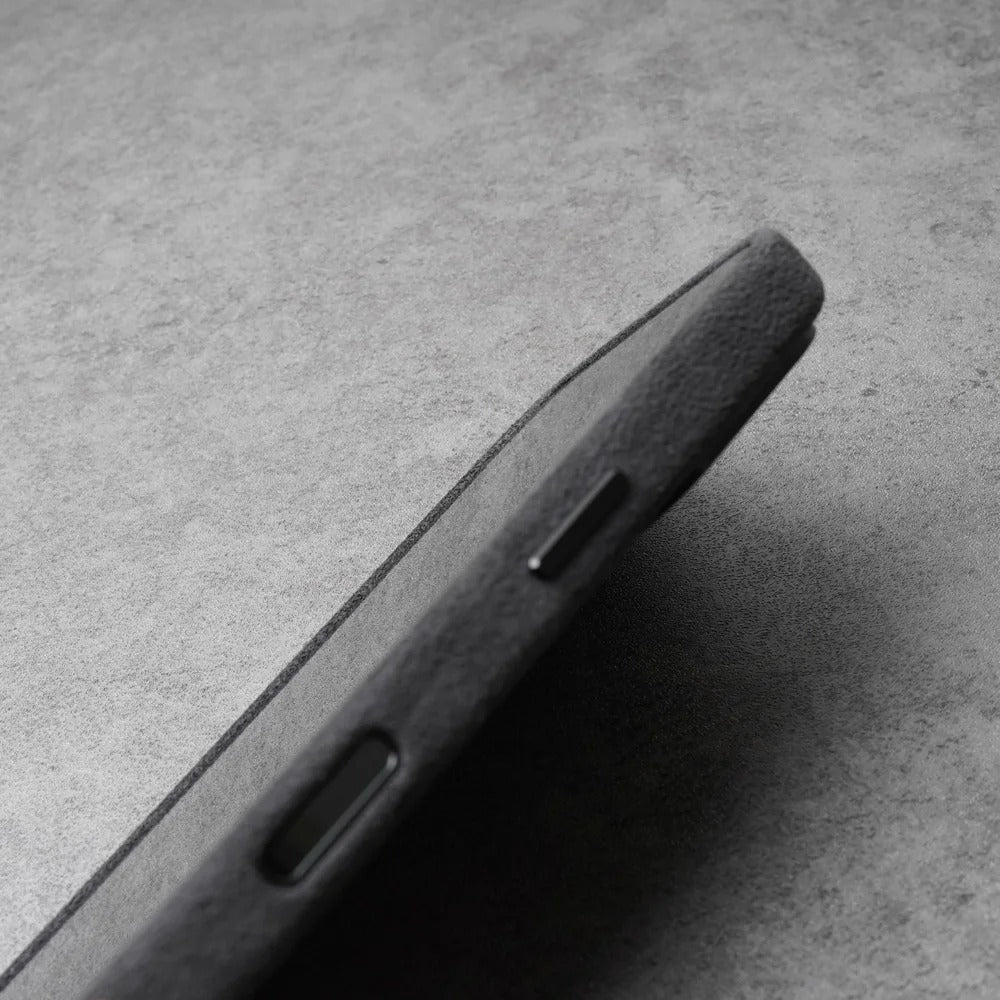 Luxury iPhone Case — MagSafe Suede Leather Cover with Supercar-Inspired Interior Design, Anti-Fingerprint Matte Finish and Non-Slip Protection