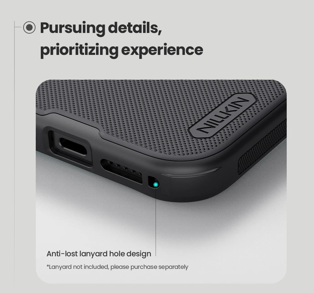 Luxury iPhone Case — NILLKIN Frosted Shield Pro PC+TPU Shockproof Cover