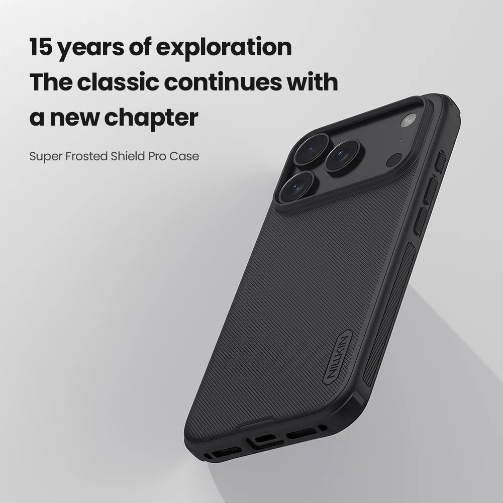 Luxury iPhone Case — NILLKIN Frosted Shield Pro PC+TPU Shockproof Cover
