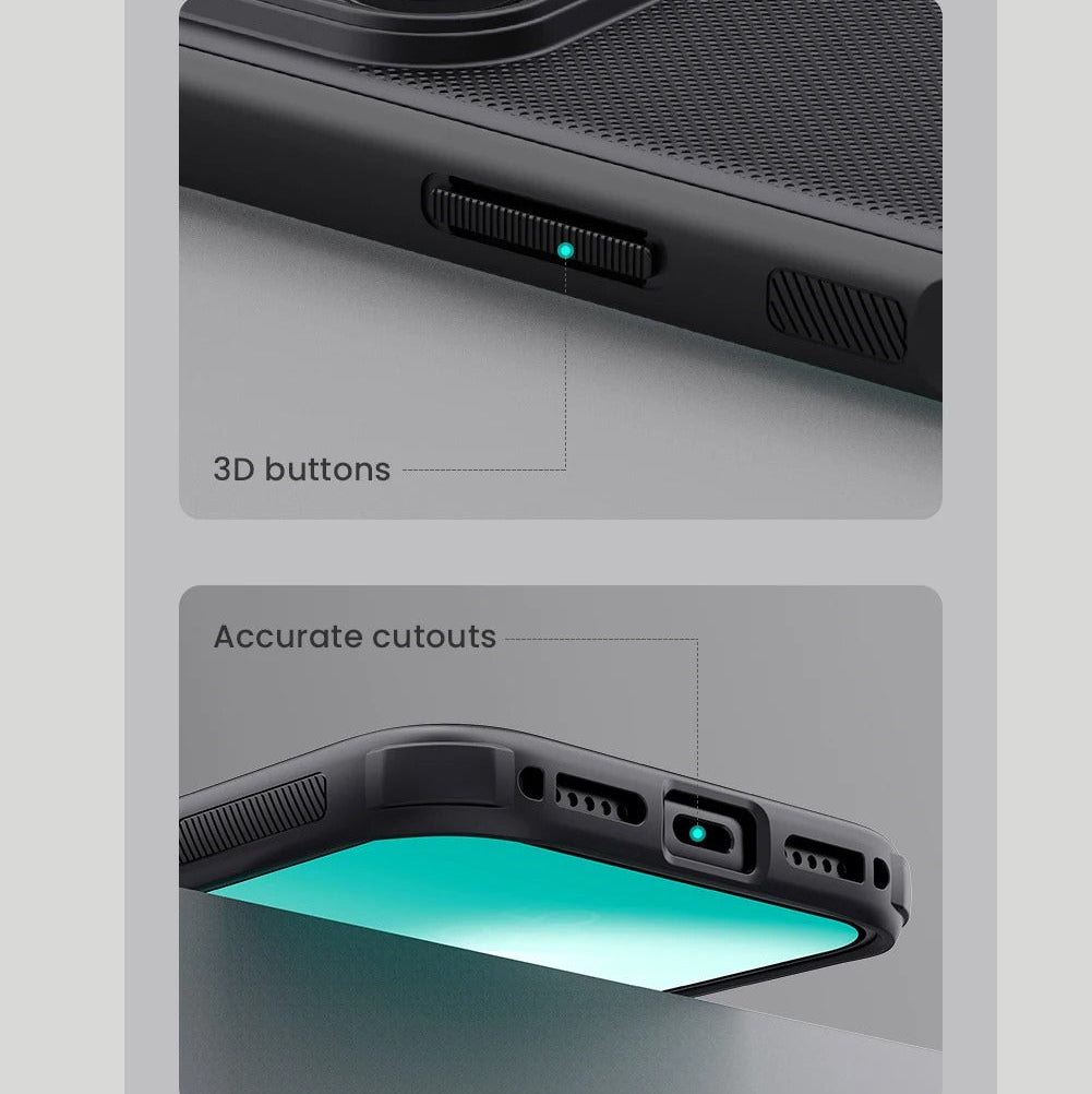 Luxury iPhone Case — NILLKIN Frosted Shield Pro PC+TPU Shockproof Cover