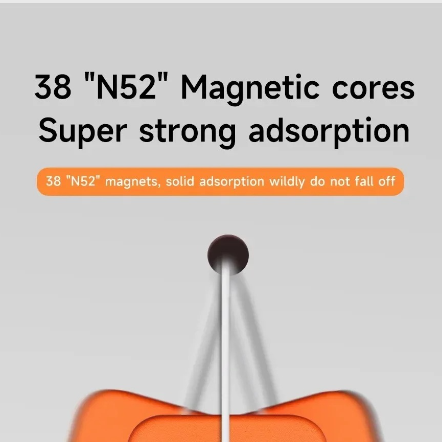 Luxury iPhone Case — Official MagSafe Leather Cover with Strong Magnetic Support, Half-Wrapped Shockproof Design for Apple iPhone 17 Pro Max and Plus