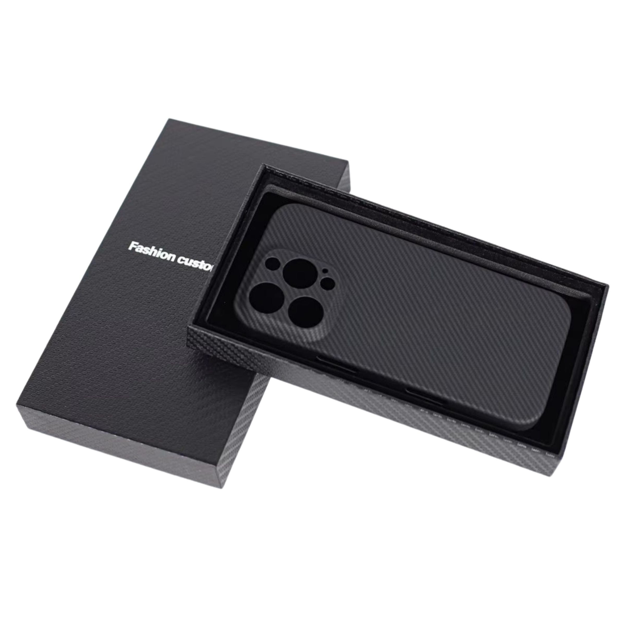 Luxury iPhone Case — SAVIITR Aramid Fiber Magnetic Cover with Carbon Fiber Build, Shockproof Design and MagSafe Compatibility