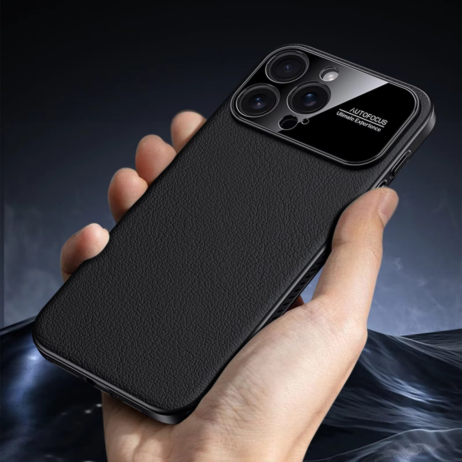 Luxury iPhone Case — Slim Magnetic Leather Tough Cover with Lens Protection, Shockproof Heat-Dissipating Design