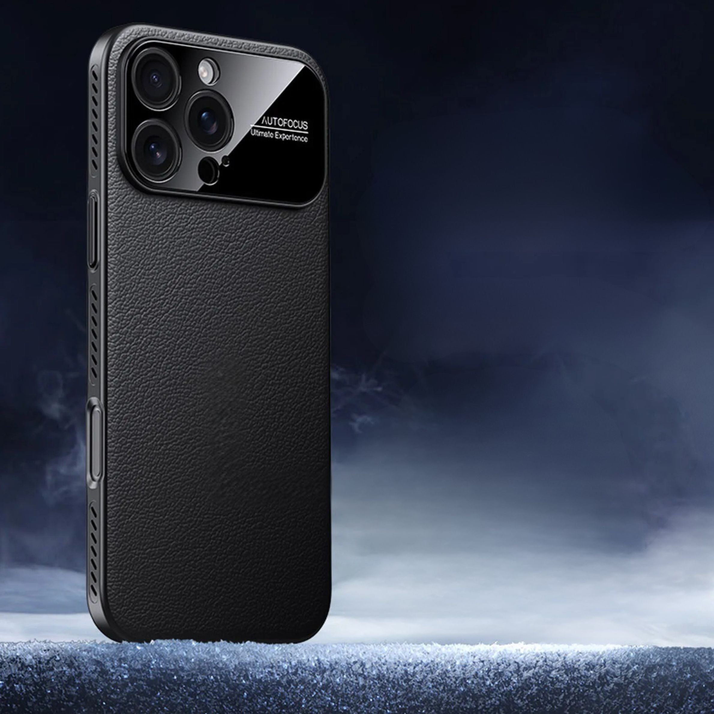 Luxury iPhone Case — Slim Magnetic Leather Tough Cover with Lens Protection, Shockproof Heat-Dissipating Design