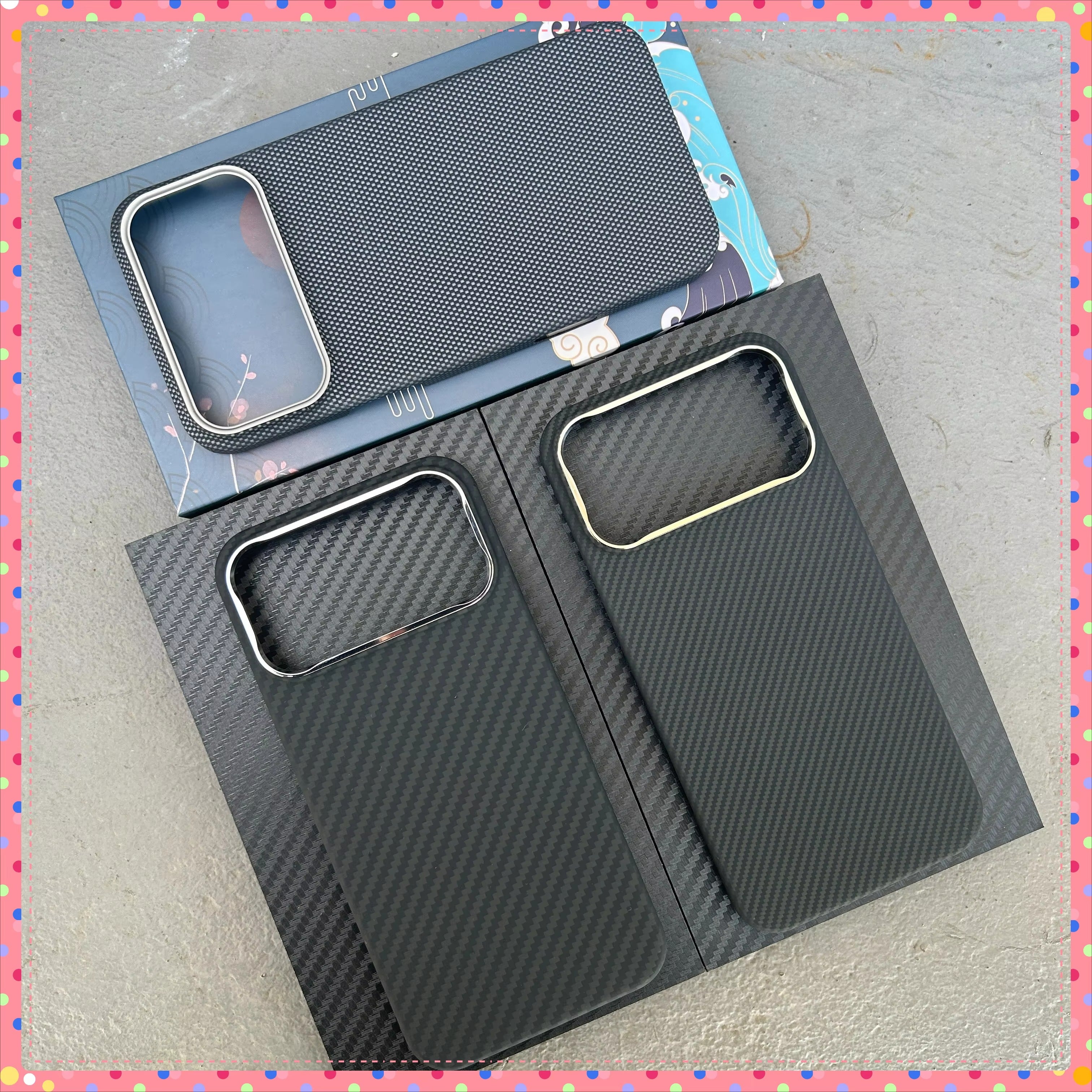 Luxury iPhone Case — Ultra-Thin Aramid Carbon Fiber MagSafe Cover with Kevlar-Grade Protection, Shock-Resistant Slim Design and Washable Finish