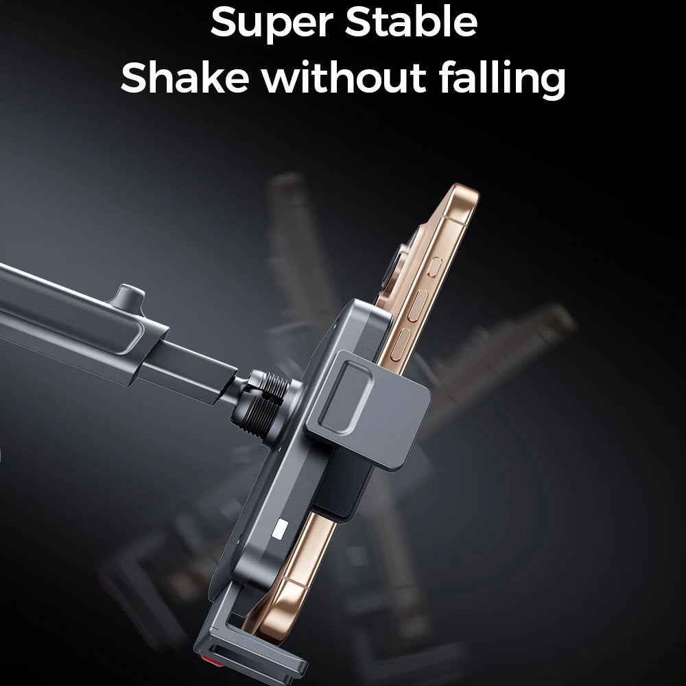 Premium 15W Car Phone Holder with Wireless Charging, Adjustable Rotatable Mount, Secure Air Vent & Dashboard Charging Stand