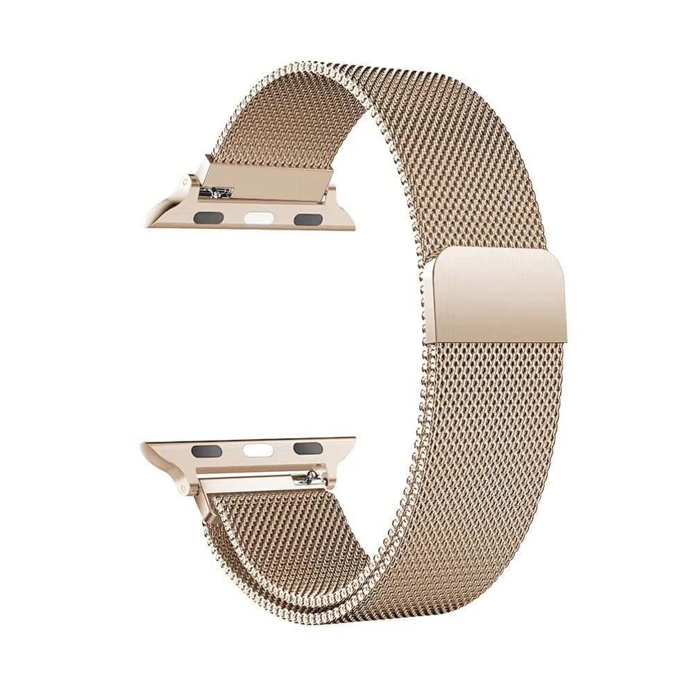 Premium Apple Watch Milanese Loop Band, Stainless Steel Mesh Strap for Ultra & Series Models 38mm–49mm