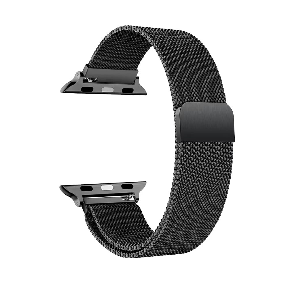 Premium Apple Watch Milanese Loop Band, Stainless Steel Mesh Strap for Ultra & Series Models 38mm–49mm