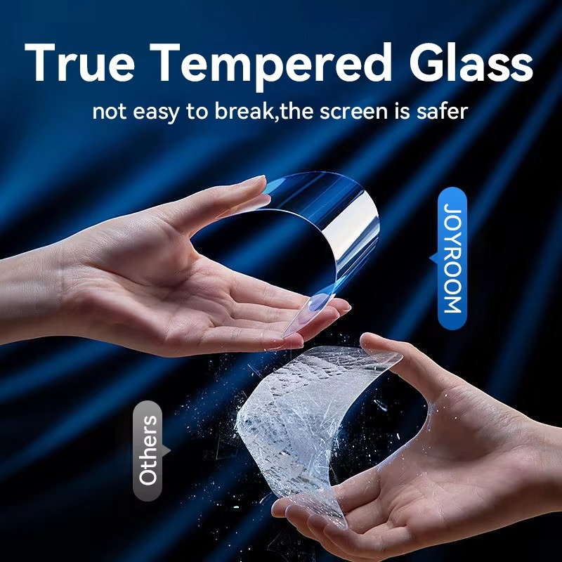 Premium HD Tempered Glass Screen Protector for iPhone – Full Screen Coverage, Anti Blue-Ray, Anti-Scratch & Anti-Shatter Protection