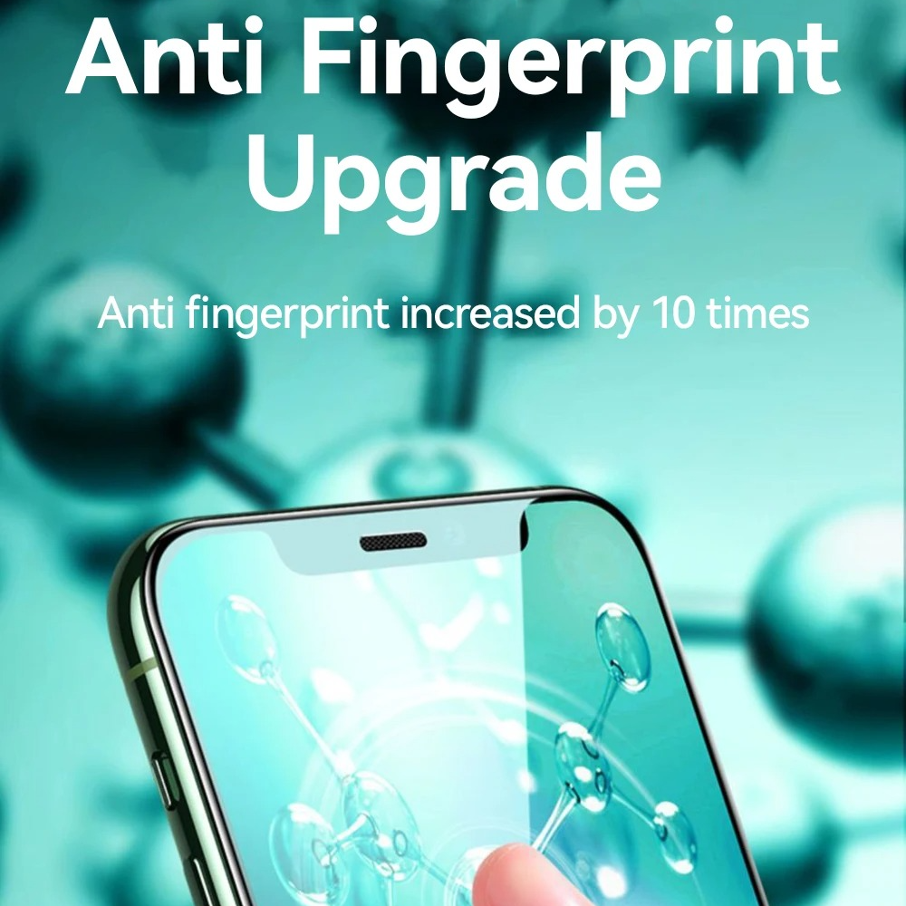 Premium HD Tempered Glass Screen Protector for iPhone – Full Screen Coverage, Anti Blue-Ray, Anti-Scratch & Anti-Shatter Protection