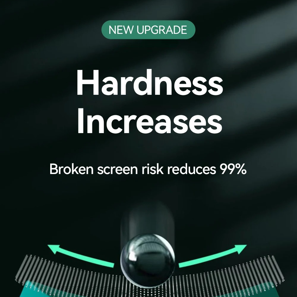 Premium HD Tempered Glass Screen Protector for iPhone – Full Screen Coverage, Anti Blue-Ray, Anti-Scratch & Anti-Shatter Protection