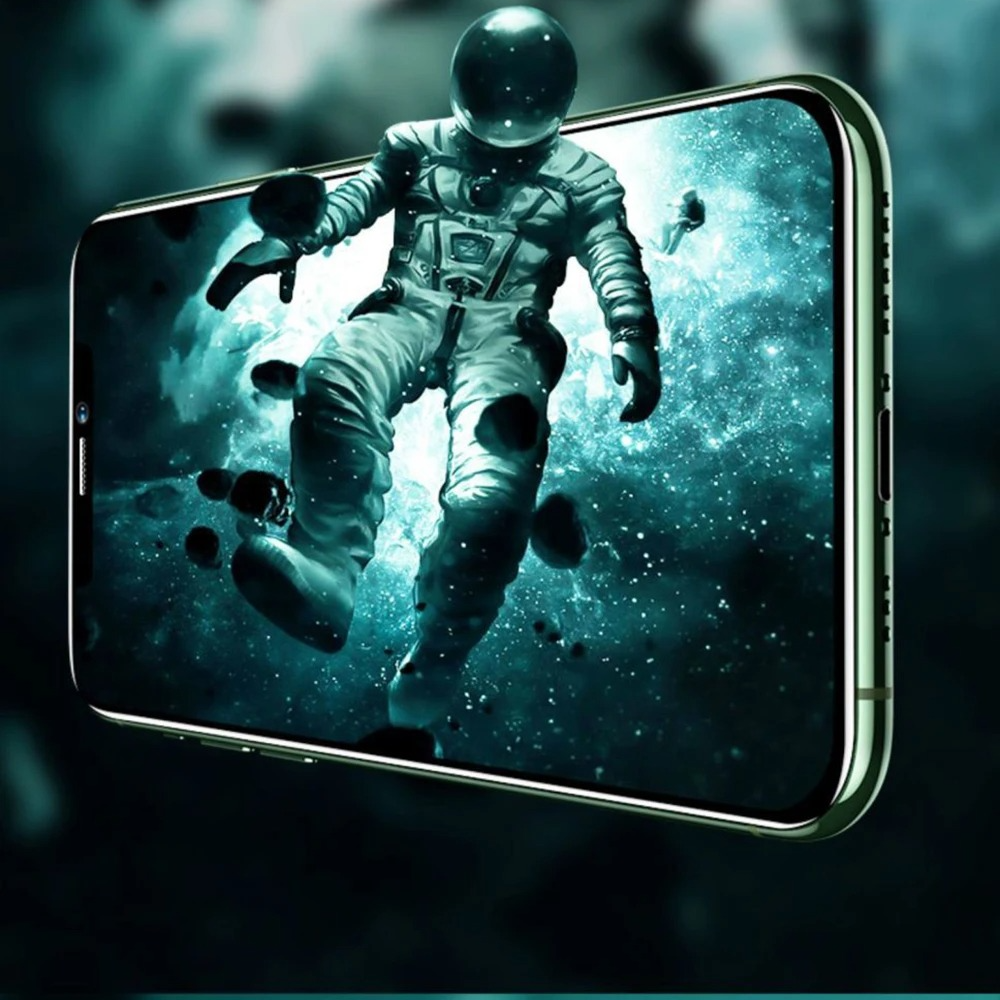 Premium HD Tempered Glass Screen Protector for iPhone – Full Screen Coverage, Anti Blue-Ray, Anti-Scratch & Anti-Shatter Protection