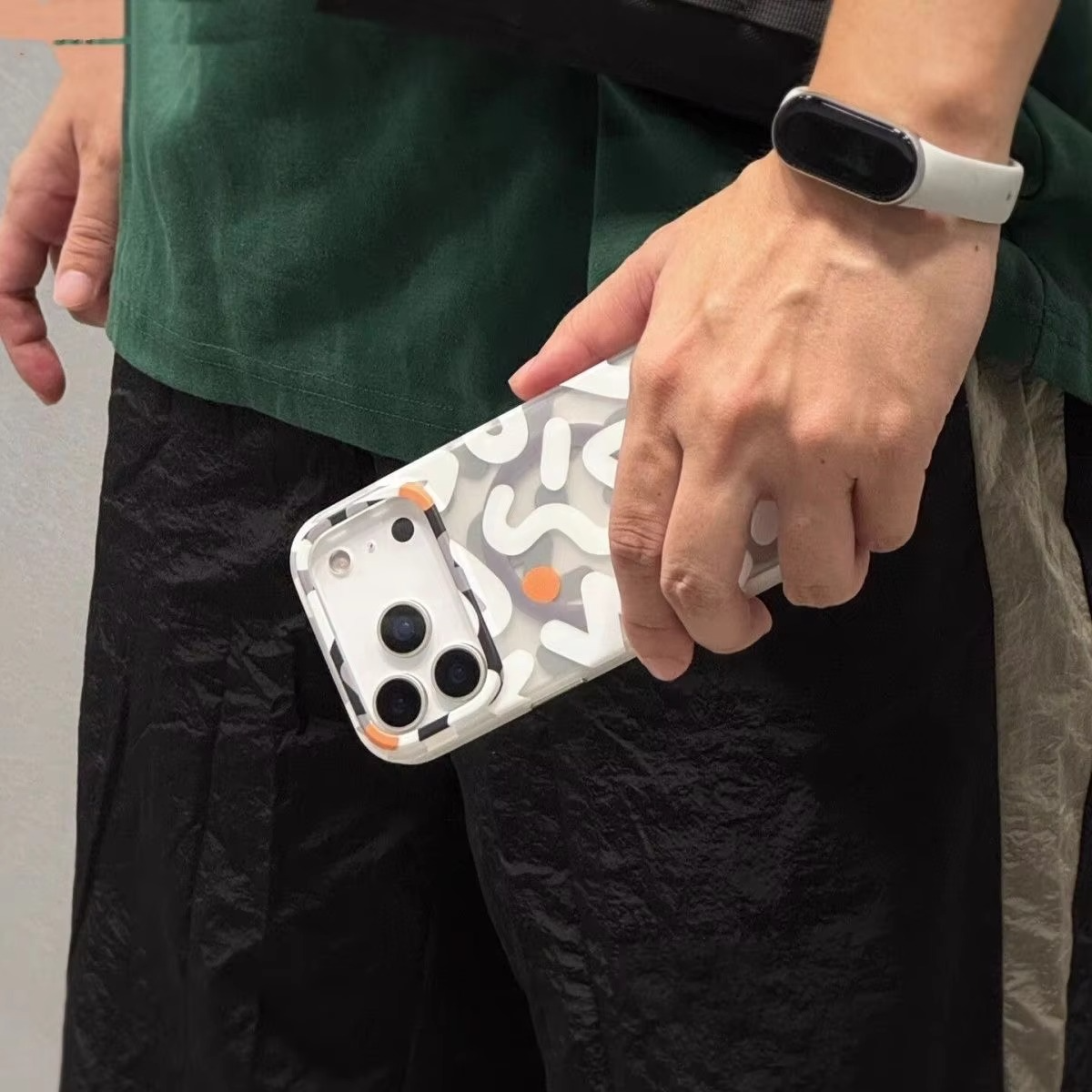 Premium MagSafe Magnetic iPhone Case — Matte Graffiti Pattern Shockproof Cover with Anti-Fingerprint Grip and Wireless Charging Compatibility