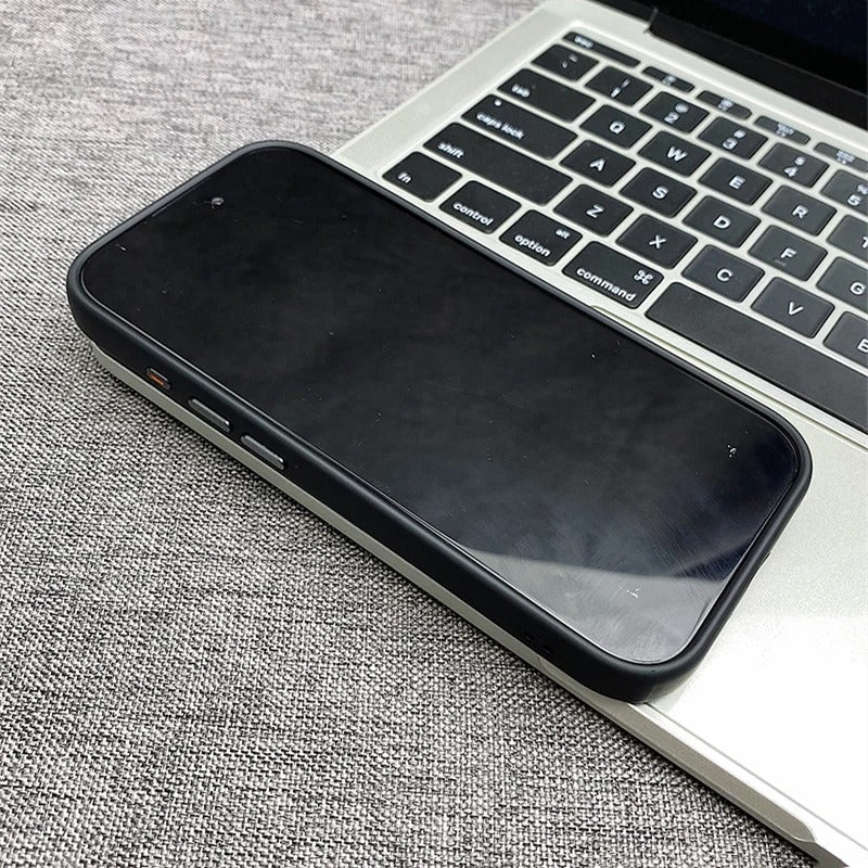 Premium iPhone Case — MagSafe Magnetic Shockproof Cover with Carbon Fibre Texture, Raised Camera Protection and Matte Anti-Fingerprint Grip