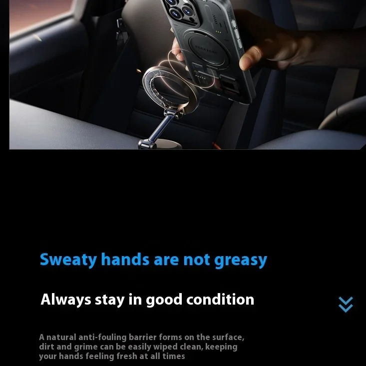 Premium Magnetic iPhone Case — Stand Bracket with Multi-Card Storage SIM/TF Manager, Shock-Resistant Design, Personalized Protective Cover