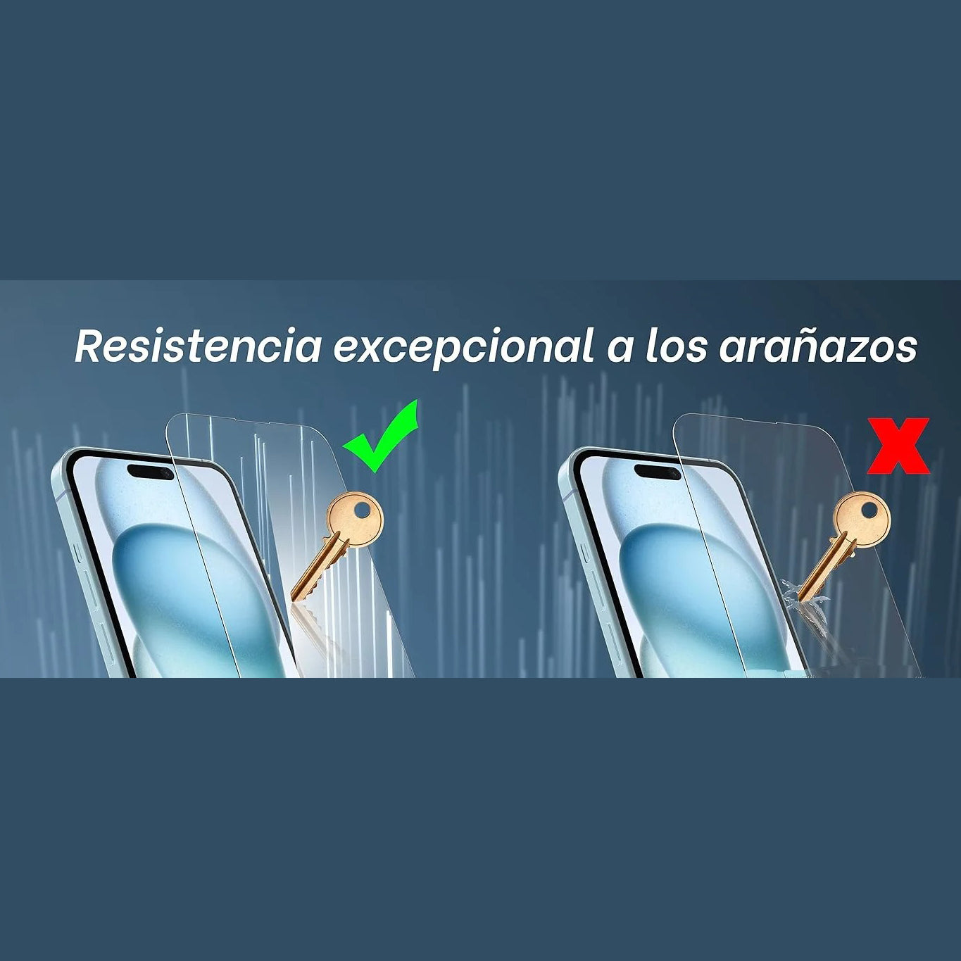 Premium Tempered Glass Screen Protector for iPhone – Clear HD Front Film, Anti-Scratch & Anti-Fingerprint Protection, Smooth Touch, Durable Glass Shield