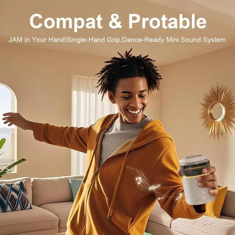 Premium iPhone 5-in-1 Magnetic Wireless Charging Station, 15W Fast-Charge Stand with Bluetooth Speaker, Night Light & Multi-Device Support