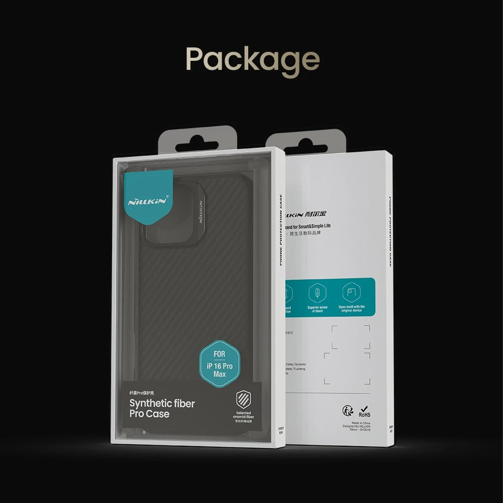 Premium iPhone Case — 600D Kevlar Magnetic Carbon Fiber Cover with Shockproof Full-Coverage PC+TPU Design & MagSafe Wireless Charging Support