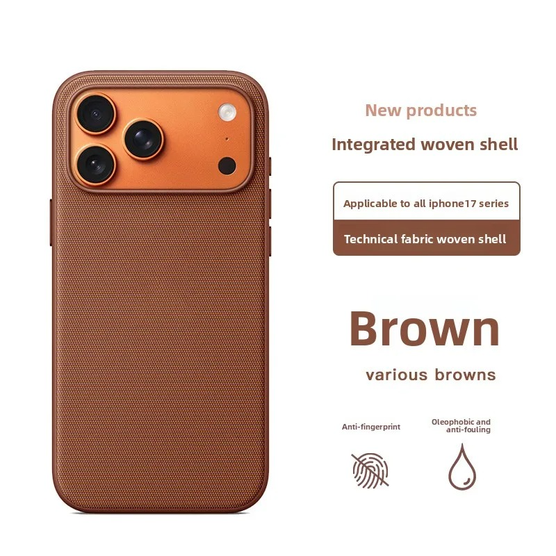 Premium iPhone Case — MagSafe Magnetic Business Cover with Wireless Charging, Full Protection, Durable Polyester Fiber Design