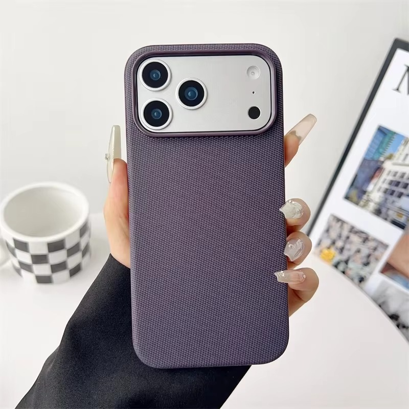 Premium iPhone Case — MagSafe Magnetic Business Cover with Wireless Charging, Full Protection, Durable Polyester Fiber Design