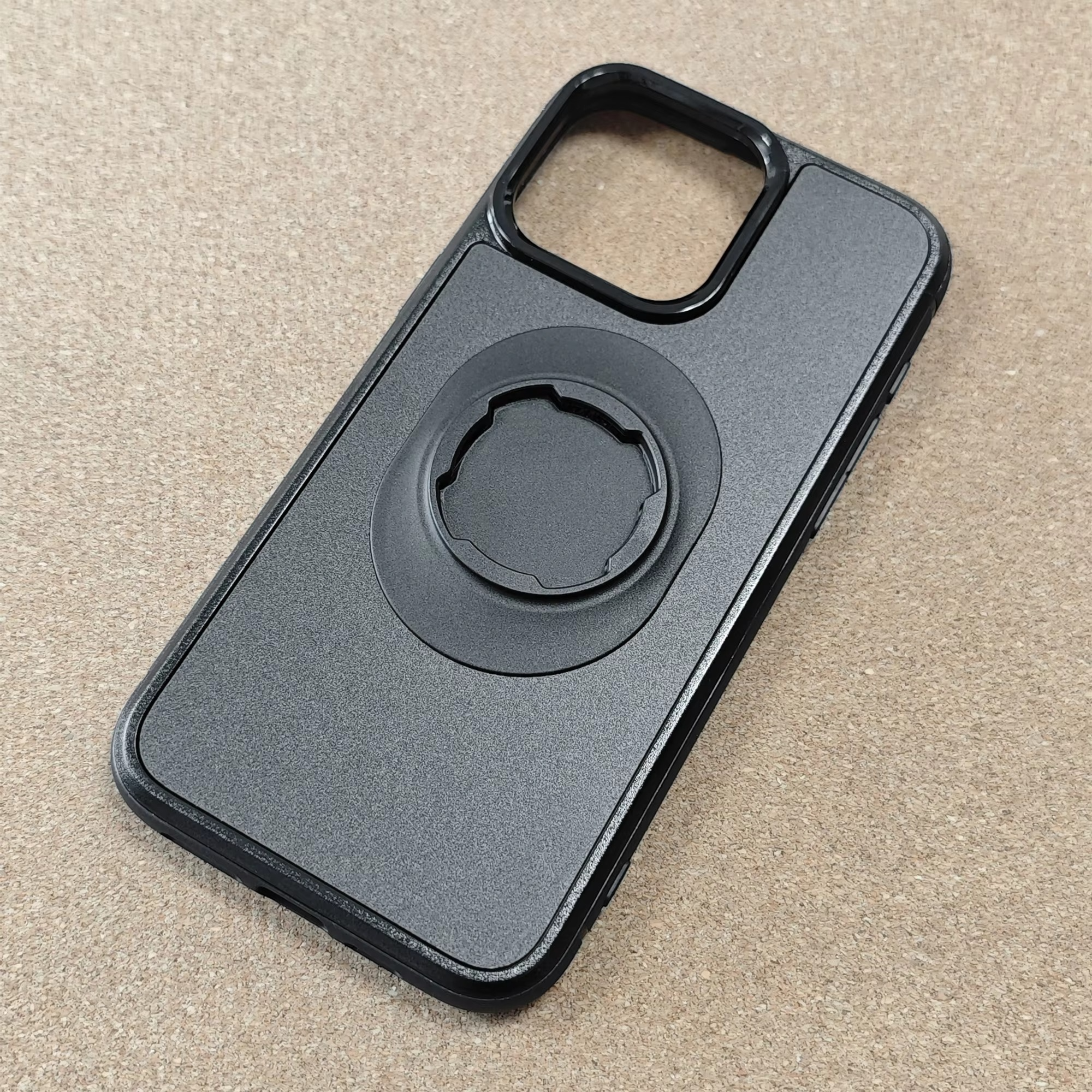 Premium iPhone Case — Shockproof Half-Wrapped Quad-Style Bike Mount Holder, Tough Nylon + PC/TPU, Anti-Scratch, Non-Slip Cover