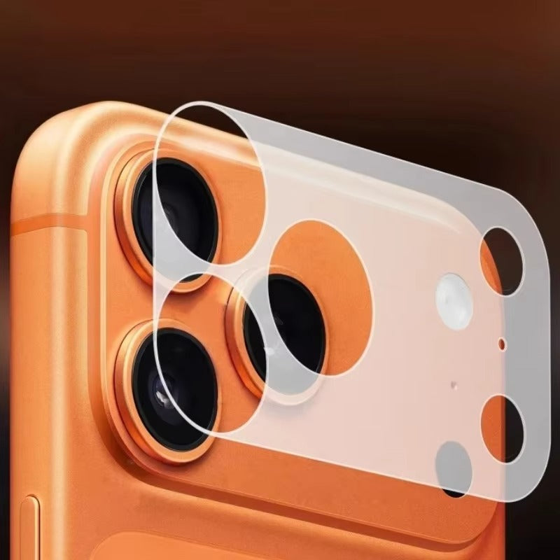 Refined iPhone Matte Camera Lens Protector, Anti-Glare Tempered Glass Cap with Scratch Resistance & Shatter Protection