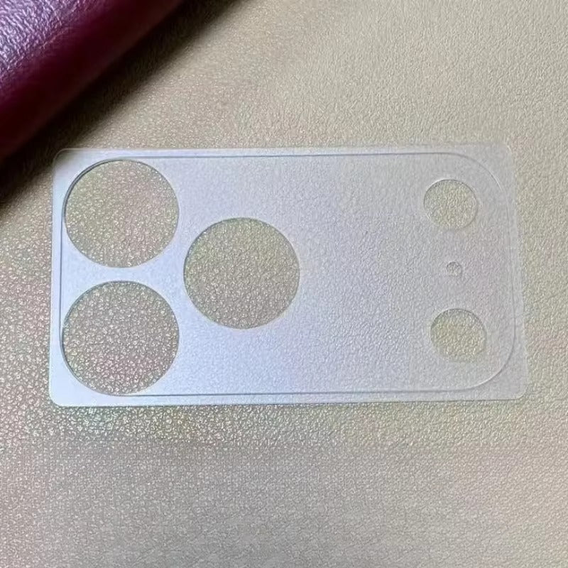 Refined iPhone Matte Camera Lens Protector, Anti-Glare Tempered Glass Cap with Scratch Resistance & Shatter Protection