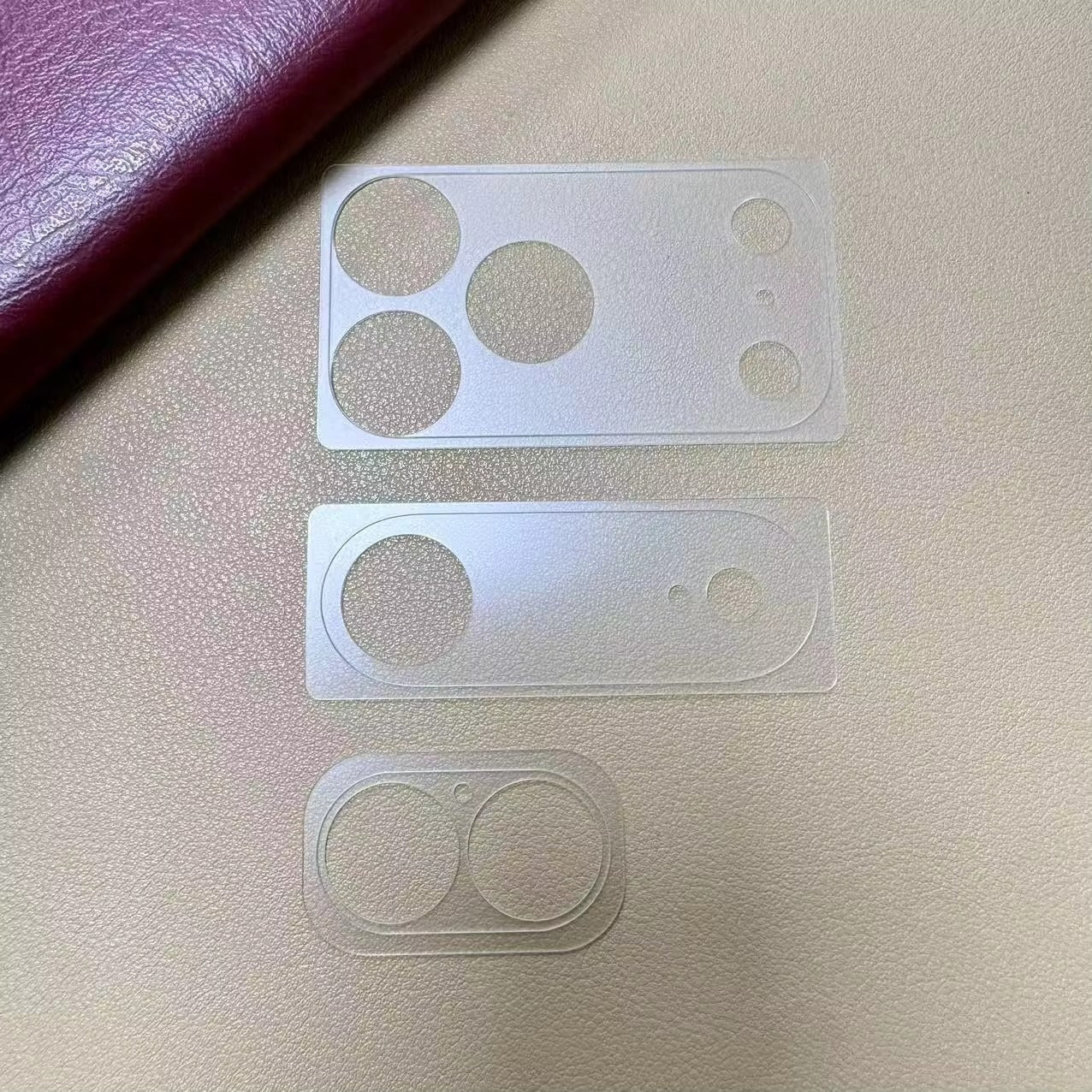 Refined iPhone Matte Camera Lens Protector, Anti-Glare Tempered Glass Cap with Scratch Resistance & Shatter Protection