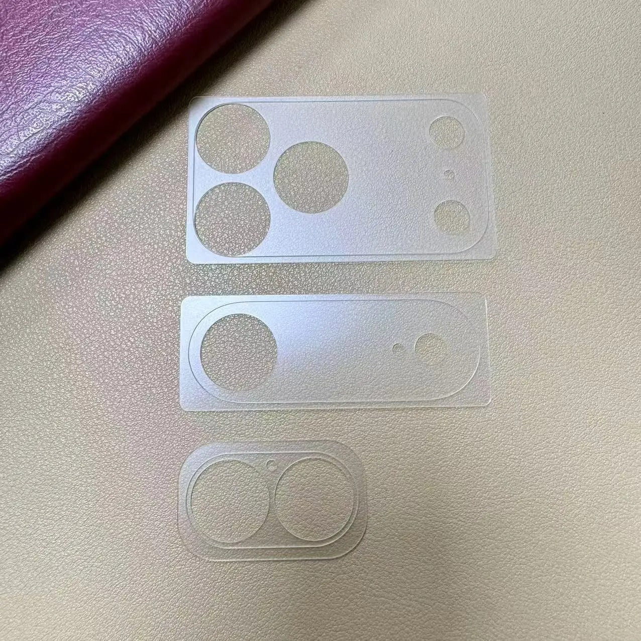 Refined iPhone Matte Camera Lens Protector, Anti-Glare Tempered Glass Cap with Scratch Resistance & Shatter Protection