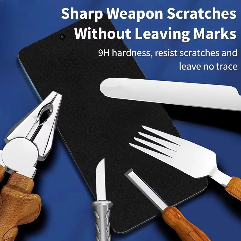 Refined iPhone Matte Tempered Glass Screen Protector – Frosted Anti-Glare Finish with Fingerprint Resistance, Scratch Protection & Shatter-Resistant Display Shield