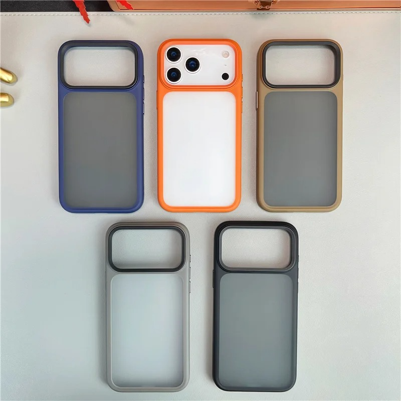 Rugged Magnetic iPhone Case Shockproof Camera Protection — Matte Hybrid Armor Cover with Active Touch Buttons, Anti-Fingerprint Hard Shell