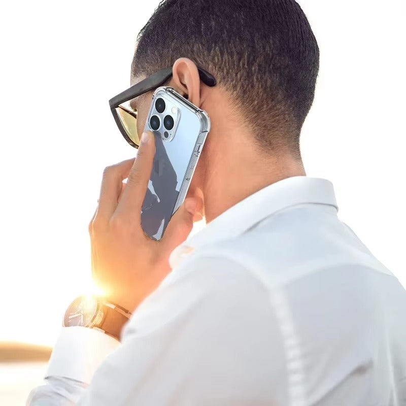 Ultra-Thin iPhone Case — Clear Silicone Full Coverage, Anti-Fingerprint, Anti-Scratch, Dustproof, Lightweight, Waterproof, Non-Slip Back Cover