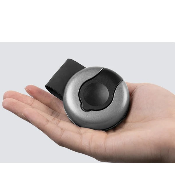 Ultra-Slim iPhone 3-in-1 Portable Wireless Charging Station, 15W Magnetic Foldable Travel Dock for Phone, Watch & Earbuds