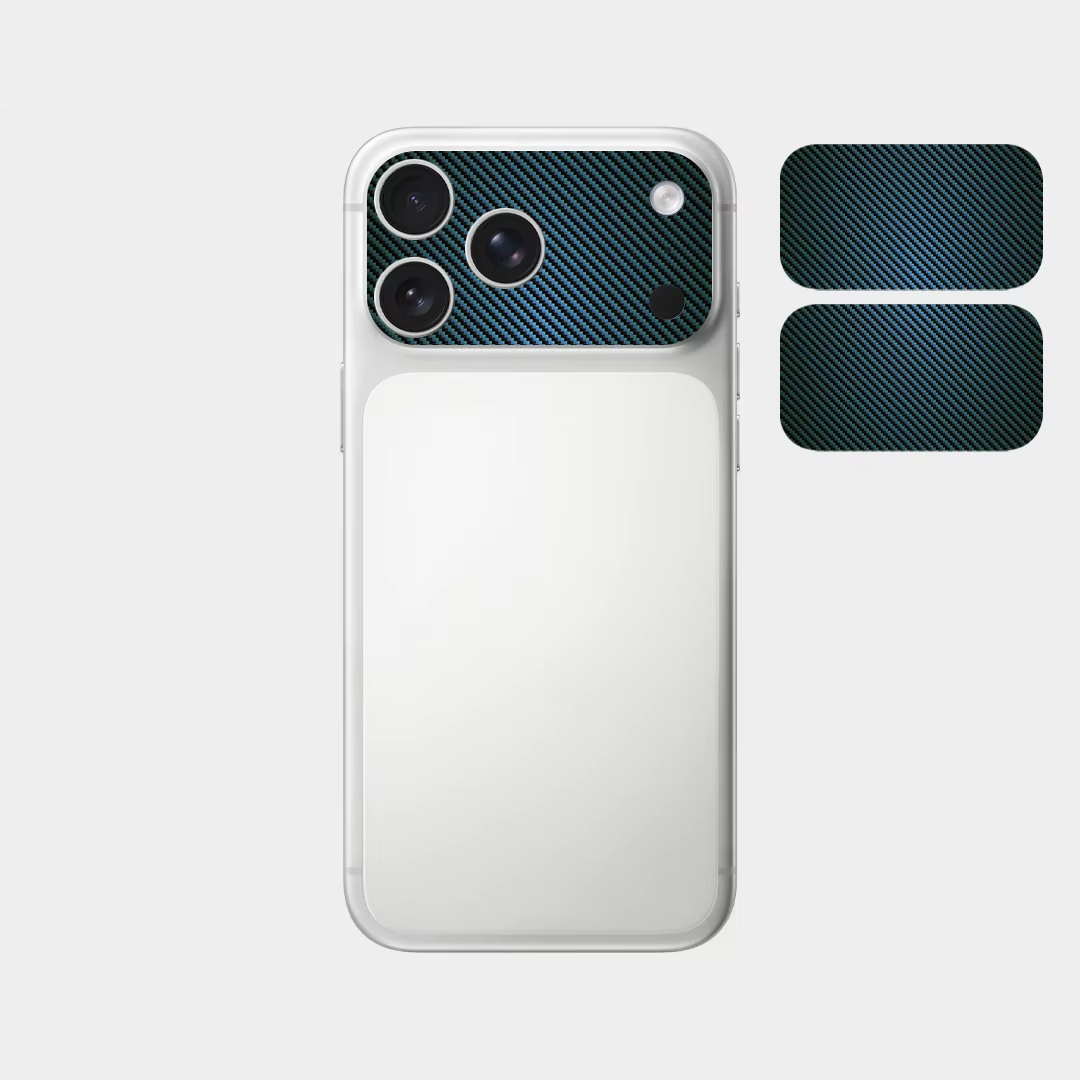 Ultra-Slim iPhone Camera Protection Skin, Vinyl Wrap Cover with Scratch & Impact Resistance, Precision Fit Lens Coverage