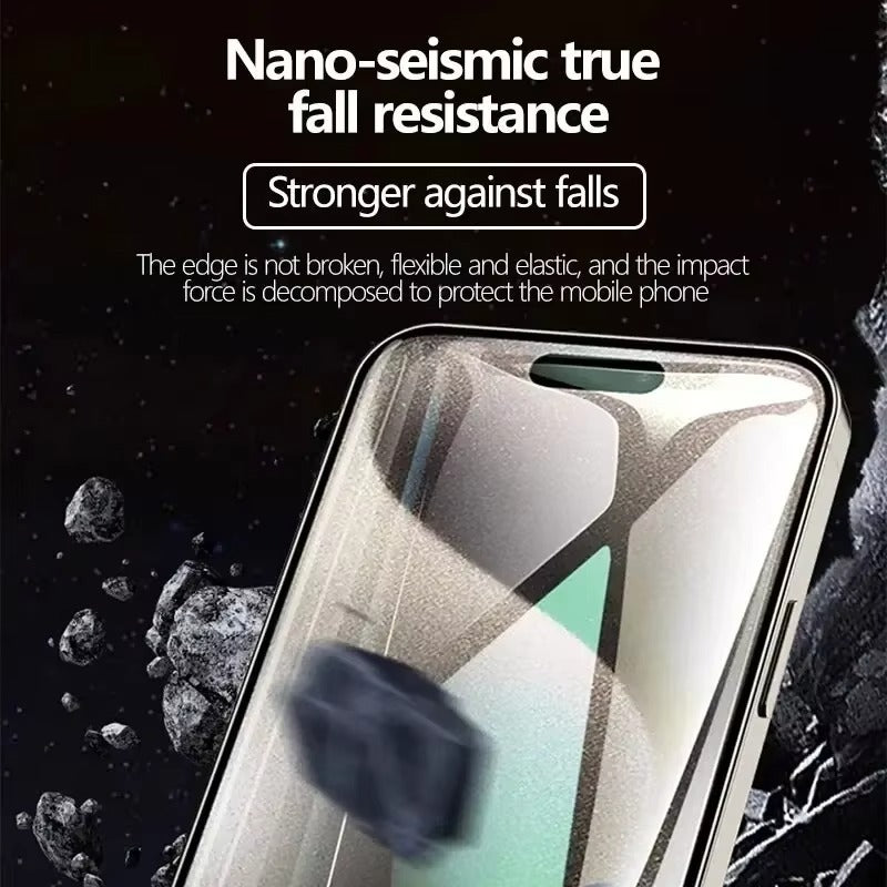 Ultra-Slim iPhone Hydrogel Screen Protector – Flexible Full Cover Protective Film with Smooth Touch Feel, Scratch Resistance & Impact-Absorbing Display Protection