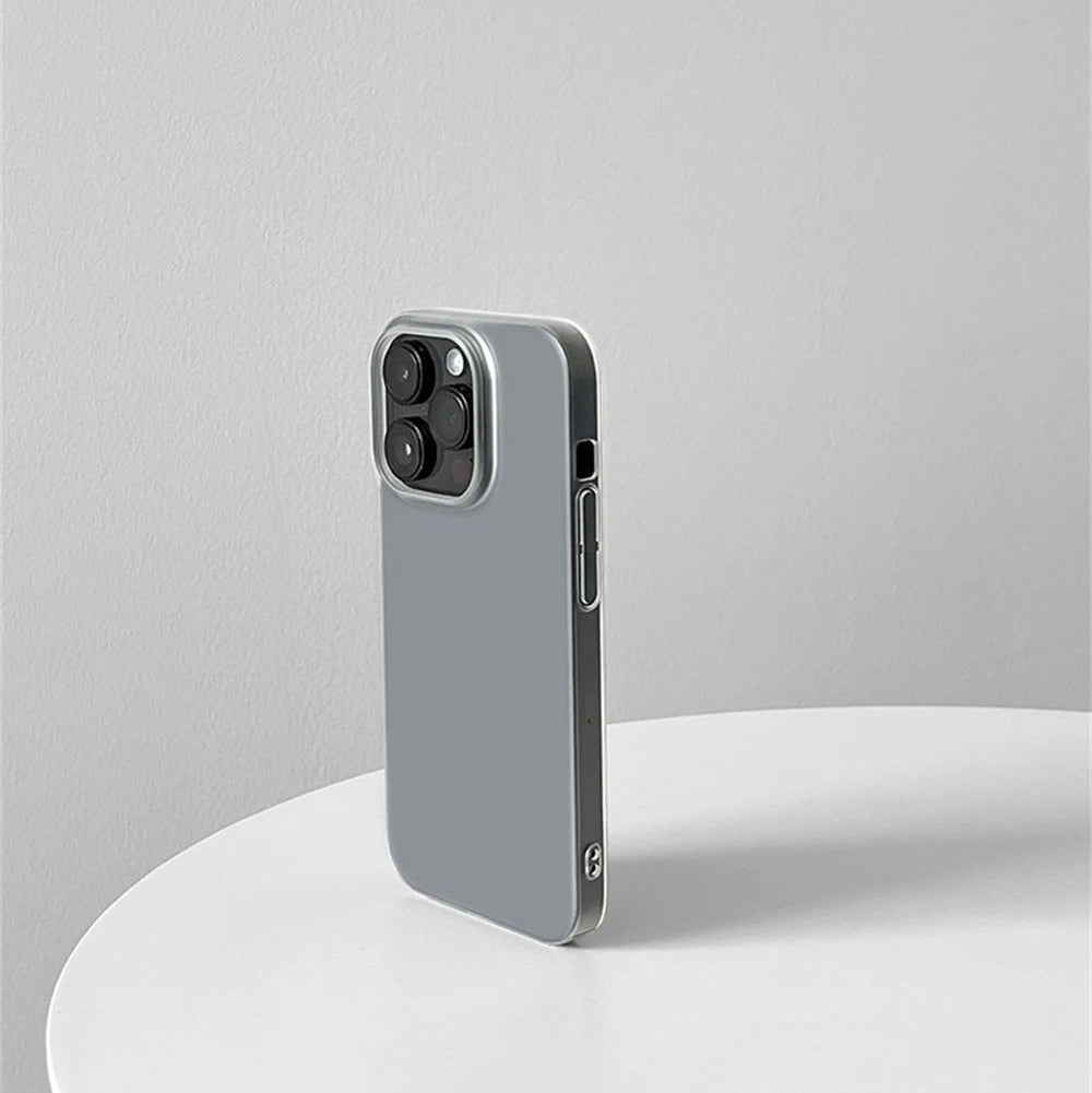 Ultra-Thin iPhone Matte Translucent Case — Silky Skin Slim Hard Cover, Lightweight Shockproof Design, Anti-Fingerprint Scratch-Resistant Clear Finish
